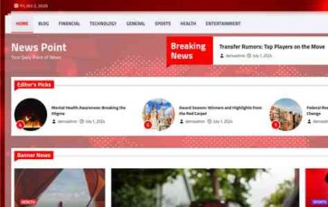 News Point (screenshot desktop)