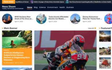 News Steam (screenshot desktop)