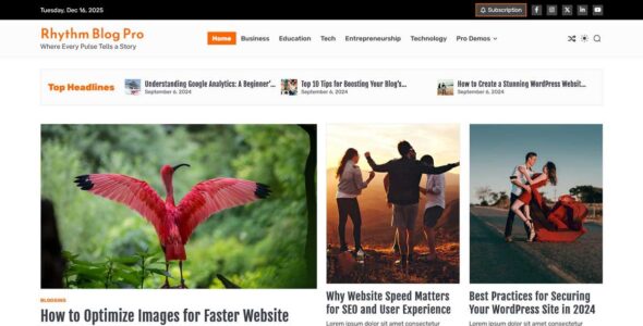Rhythm Blog Pro (Ascendoor)