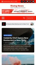 Rising News (screenshot mobile)