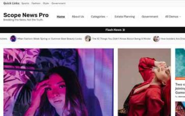 Scope News Pro (screenshot desktop)