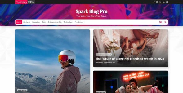 Spark Blog Pro (Ascendoor)
