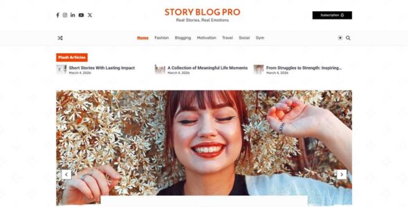 Story Blog Pro (Ascendoor)