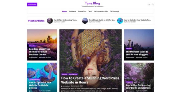Tune Blog (Ascendoor)
