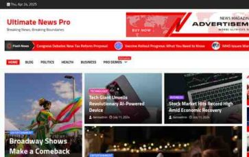 Ultimate News Pro (screenshot desktop)