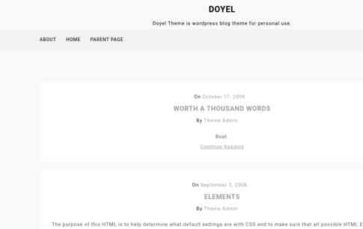 Doyel (screenshot desktop)
