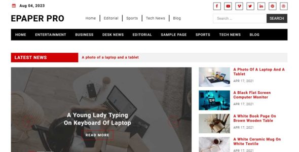 Epaper Pro (Ashathemes)