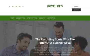 Koyel Pro (screenshot desktop)