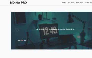 Moina Pro (screenshot desktop)