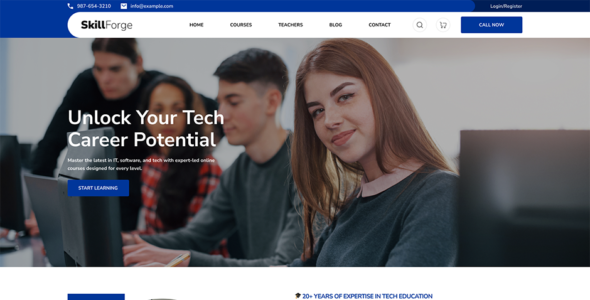 Aster IT Courses Pro (Aster Themes)