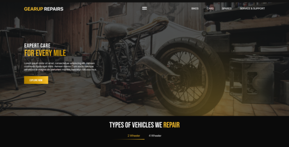 Bike WorkShop Pro (Aster Themes)