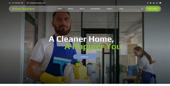 Cleaning Services Agent Pro (Aster Themes)
