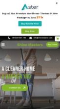 Cleaning Services Agent Pro (screenshot mobile)