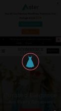 Ecommerce Clothing Pro (screenshot mobile)