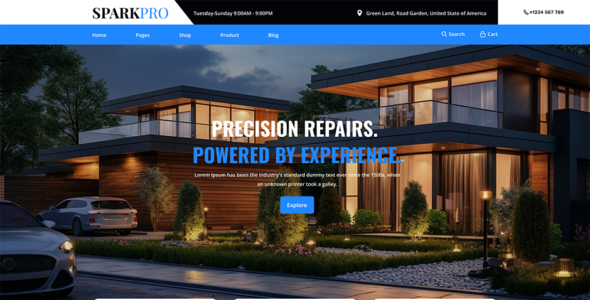 Electrical Repair Pro (Aster Themes)