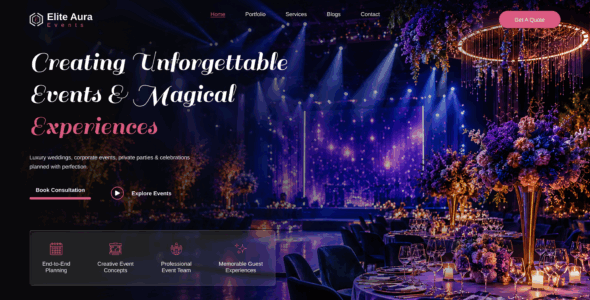 Events And Celebrations Pro (Aster Themes)