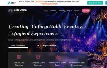 Events And Celebrations Pro (screenshot desktop)
