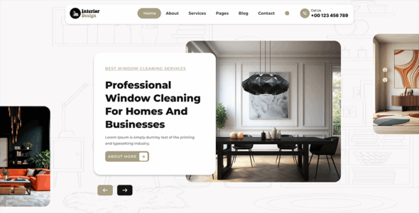 Interior Services Pro (Aster Themes)