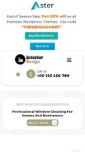Interior Services Pro (screenshot mobile)
