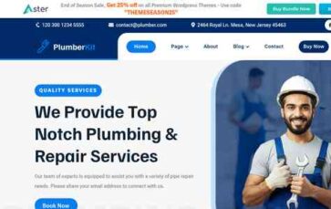 Plumbing Handyman Pro (screenshot desktop)