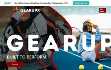 Sports Accessories Pro (screenshot desktop)