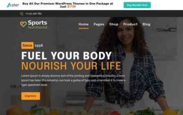 Sports Nutritionist Pro (screenshot desktop)