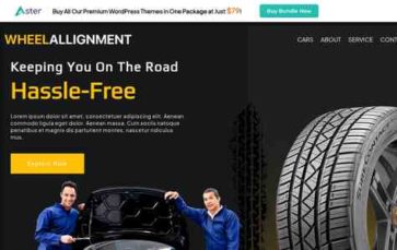 Wheel Alignment Service Pro (screenshot desktop)