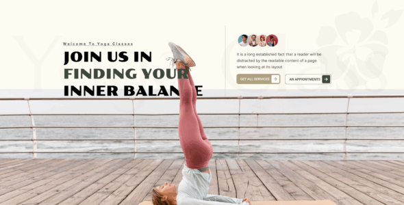 Yoga Fitness Studio Pro (Aster Themes)