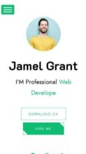 Personal CV Resume Pro (screenshot mobile)