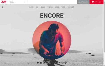 Encore (screenshot desktop)