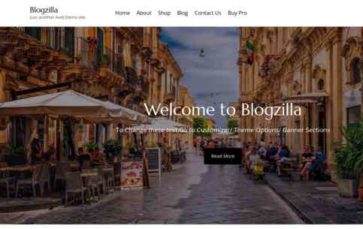 Blogzilla (screenshot desktop)