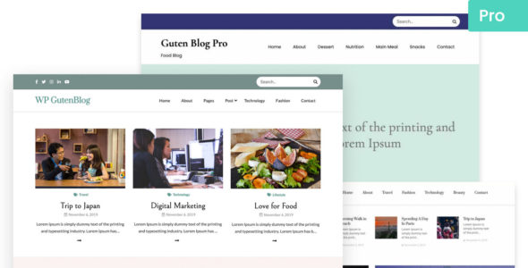 Guten Blog Premium (Avid Themes)