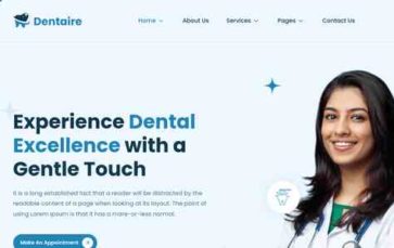 Dentaire (screenshot desktop)