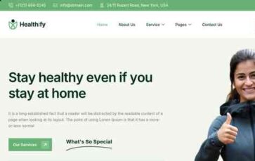 Healthify (Awaiken) - (screenshot desktop)