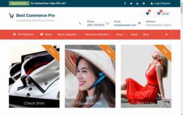 Best Commerce Pro (screenshot desktop)