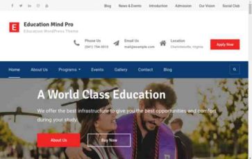 Education Mind Pro (screenshot desktop)