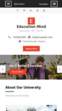 Education Mind (screenshot mobile)