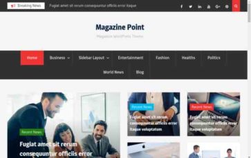Magazine Point (screenshot desktop)
