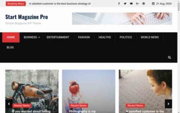 Start Magazine Pro (screenshot desktop)