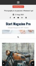 Start Magazine Pro (screenshot mobile)