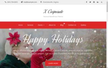 X Corporate (screenshot desktop)