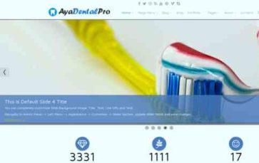 AyaDentalPro (screenshot desktop)