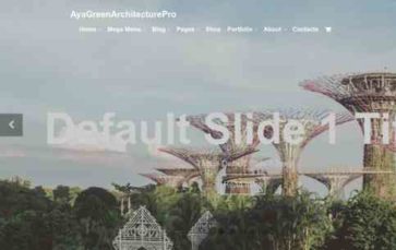 AyaGreenArchitecturePro (screenshot desktop)