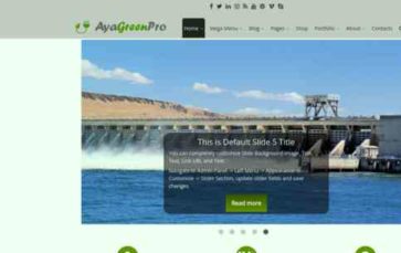 AyaGreenPro (screenshot desktop)