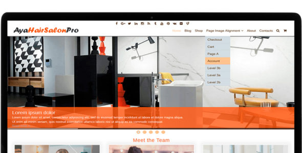 AyaHairSalonPro (AYA Templates)