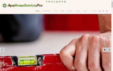 AyaHomeServicesPro (screenshot desktop)