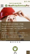 AyaHomeServicesPro (screenshot mobile)