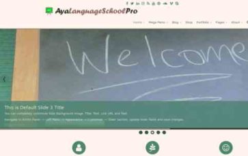 AyaLanguageSchoolPro (screenshot desktop)