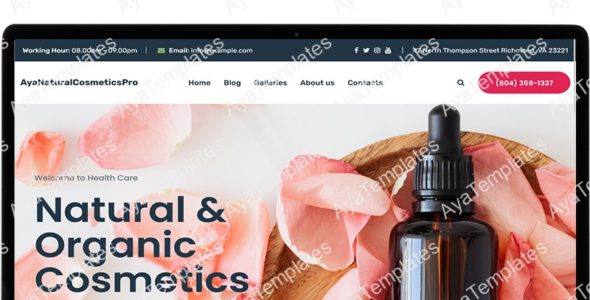 AyaNaturalCosmeticsPro (AYA Templates)