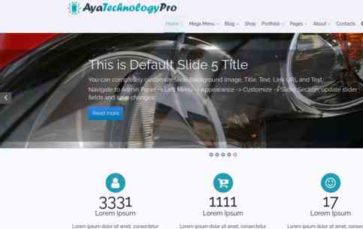 AyaTechnologyPro (screenshot desktop)